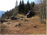 Podbrdo - Planina Za Črno goro